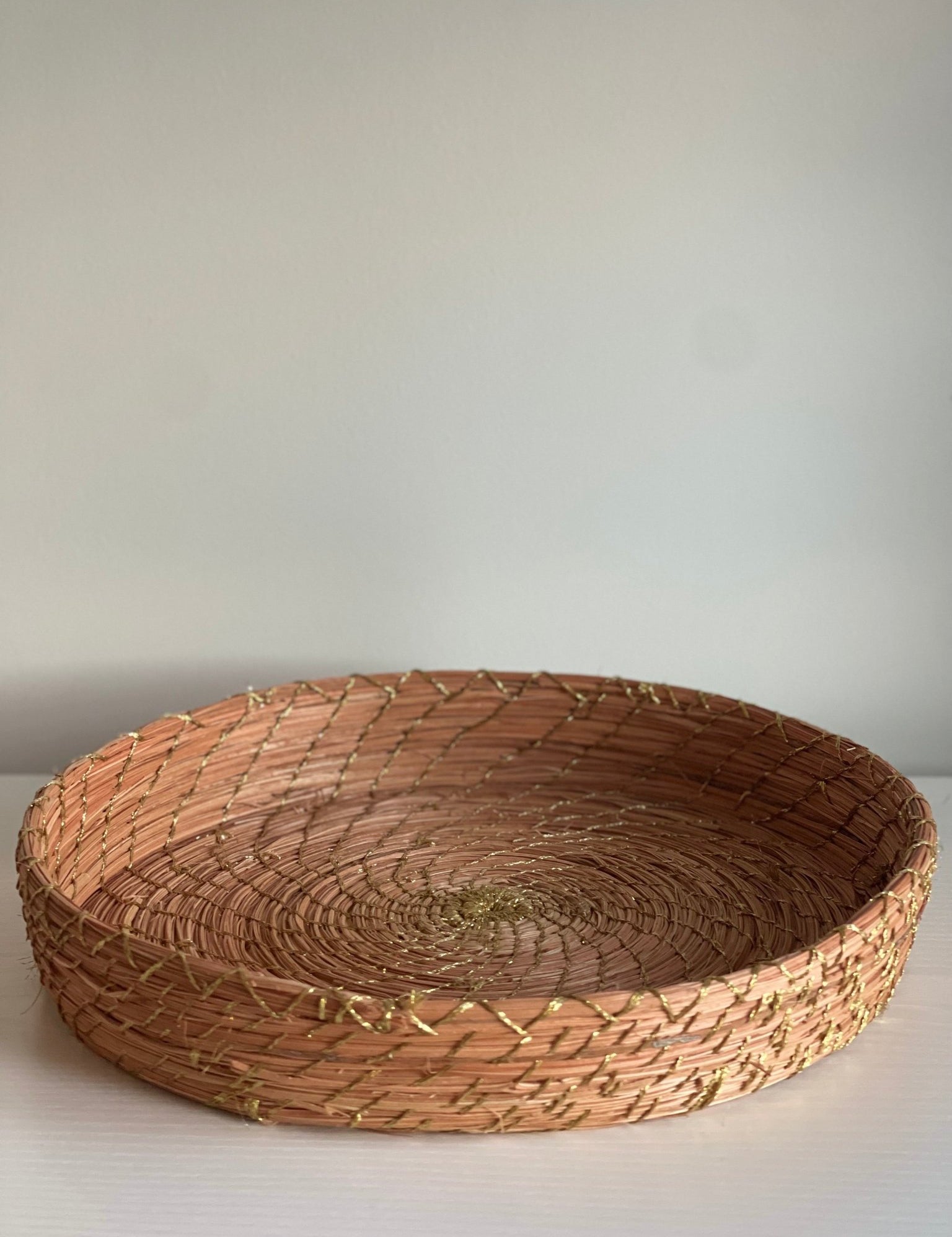 Golden Palm basket - ZOUZ IN