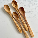 Set of four Wooden Spoons, hand made in Tunisia