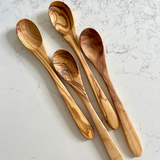 Set of four Wooden Spoons, hand made in Tunisia