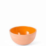 Single Orange Sunset Bowl, handmade Tunisian ceramic