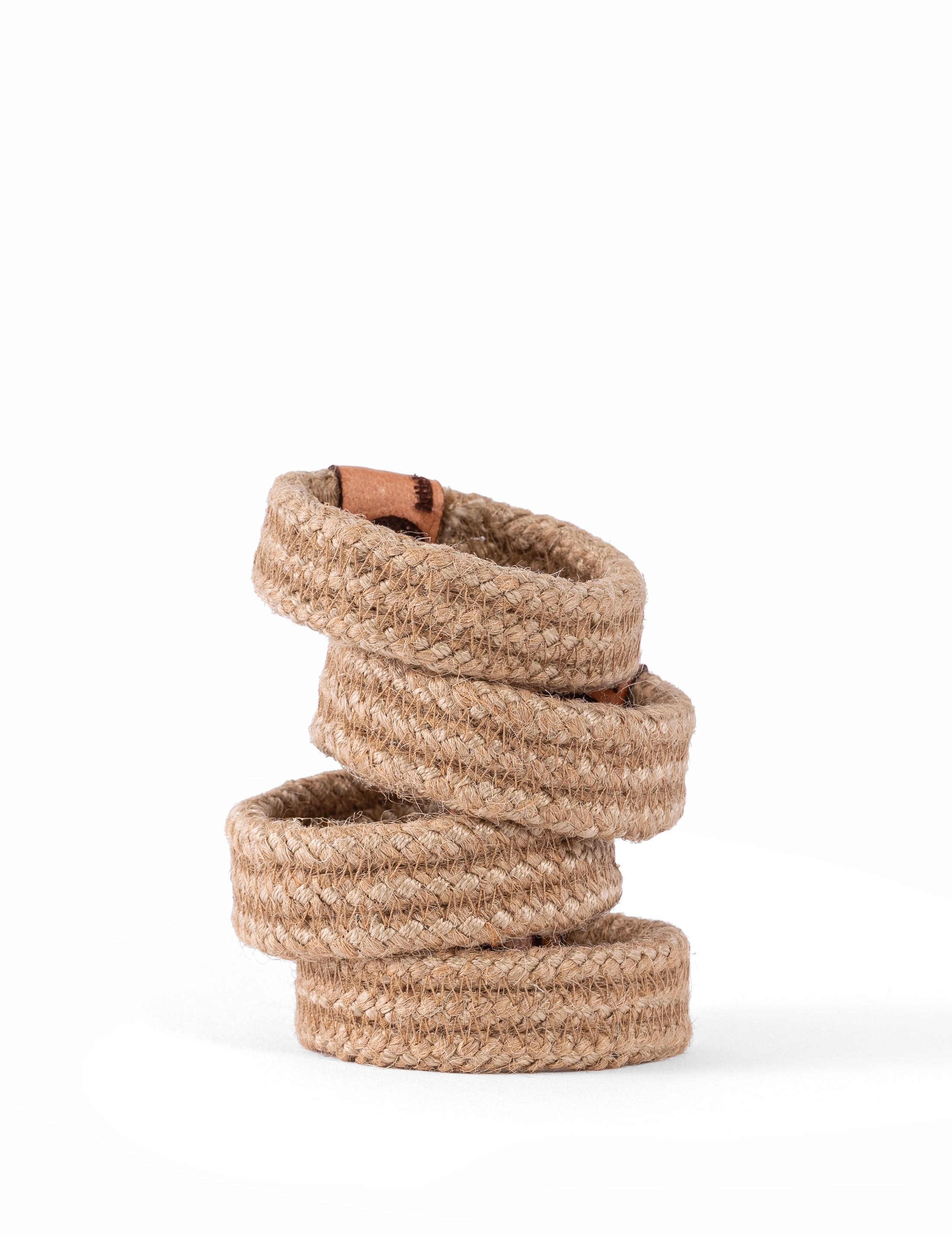 Stack of four Halfa Napkin Ring